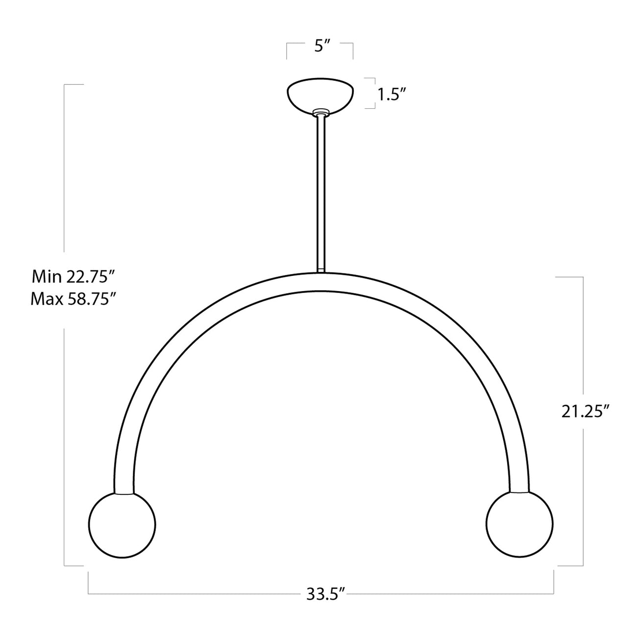 Happy Pendant-Regina Andrew Design-RAD-16-1317NB-PendantsLarge-Natural Brass-19-France and Son