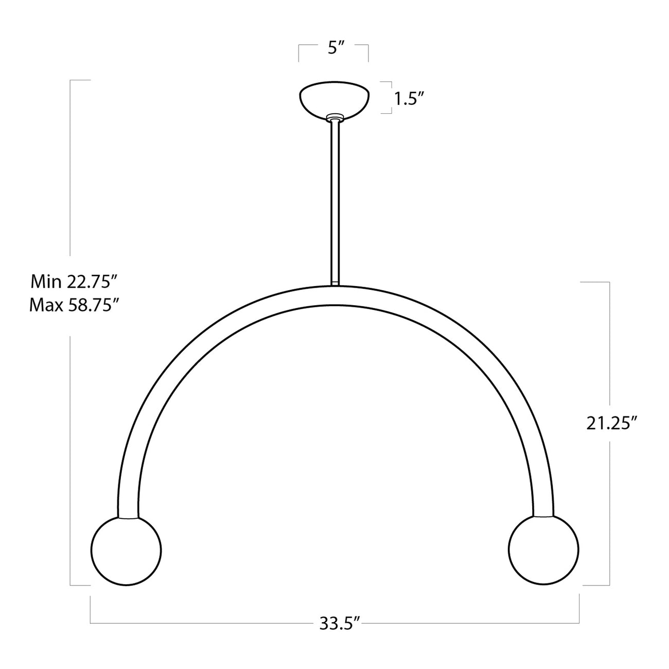 Happy Pendant-Regina Andrew Design-RAD-16-1317NB-PendantsLarge-Natural Brass-15-France and Son