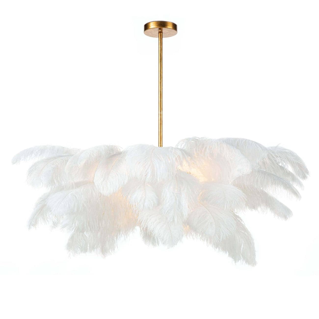 Josephine Feather Chandelier-Regina Andrew Design-STOCKR-RAD-16-1338-Chandeliers-2-France and Son