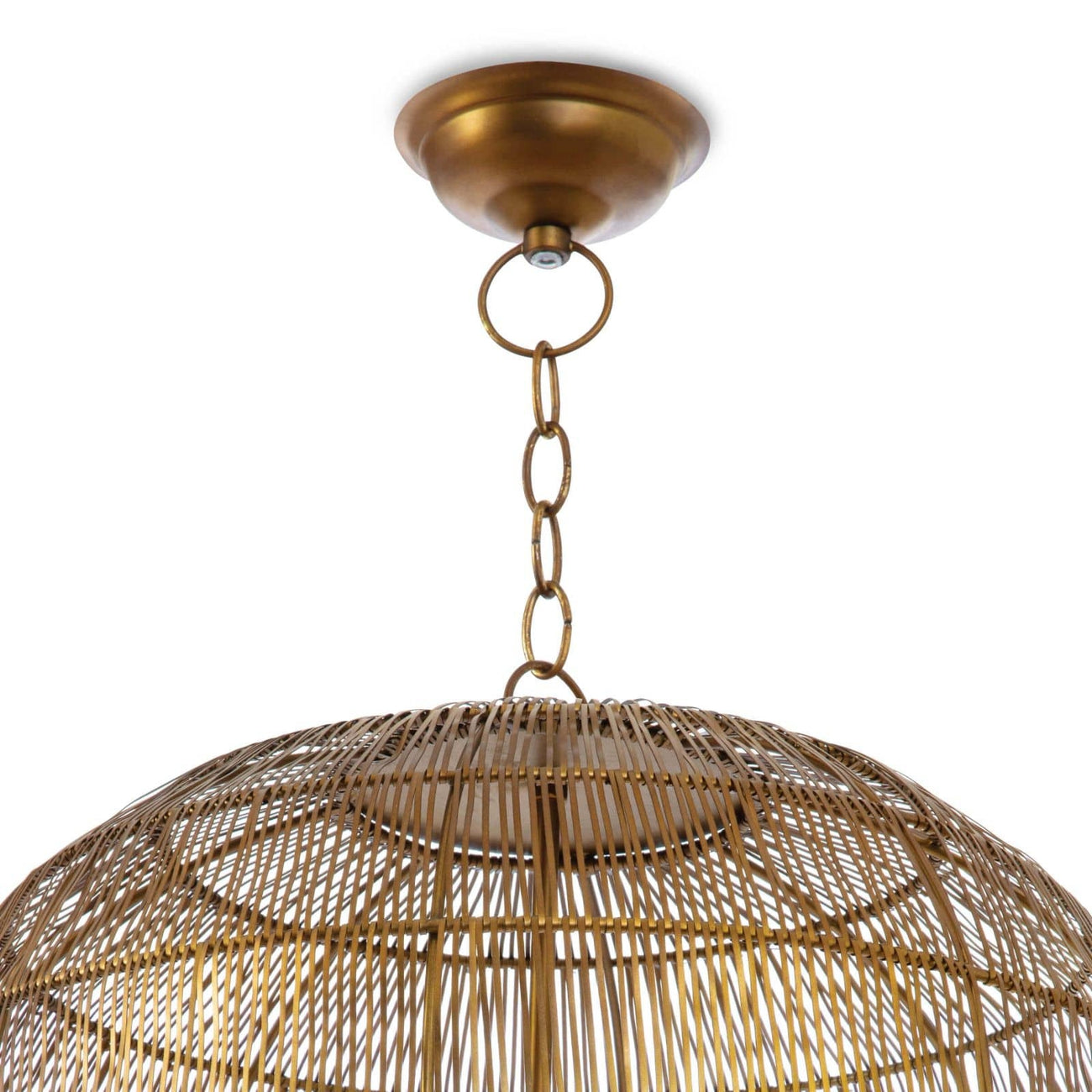 Fresco Metal Pendant-Regina Andrew Design-RAD-16-1294BLK-PendantsBlack-7-France and Son