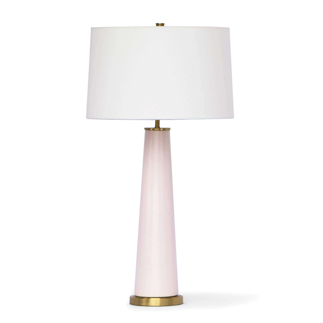 Audrey Ceramic Table Lamp (Blush)-Regina Andrew Design-RAD-13-1243-Table Lamps-1-France and Son