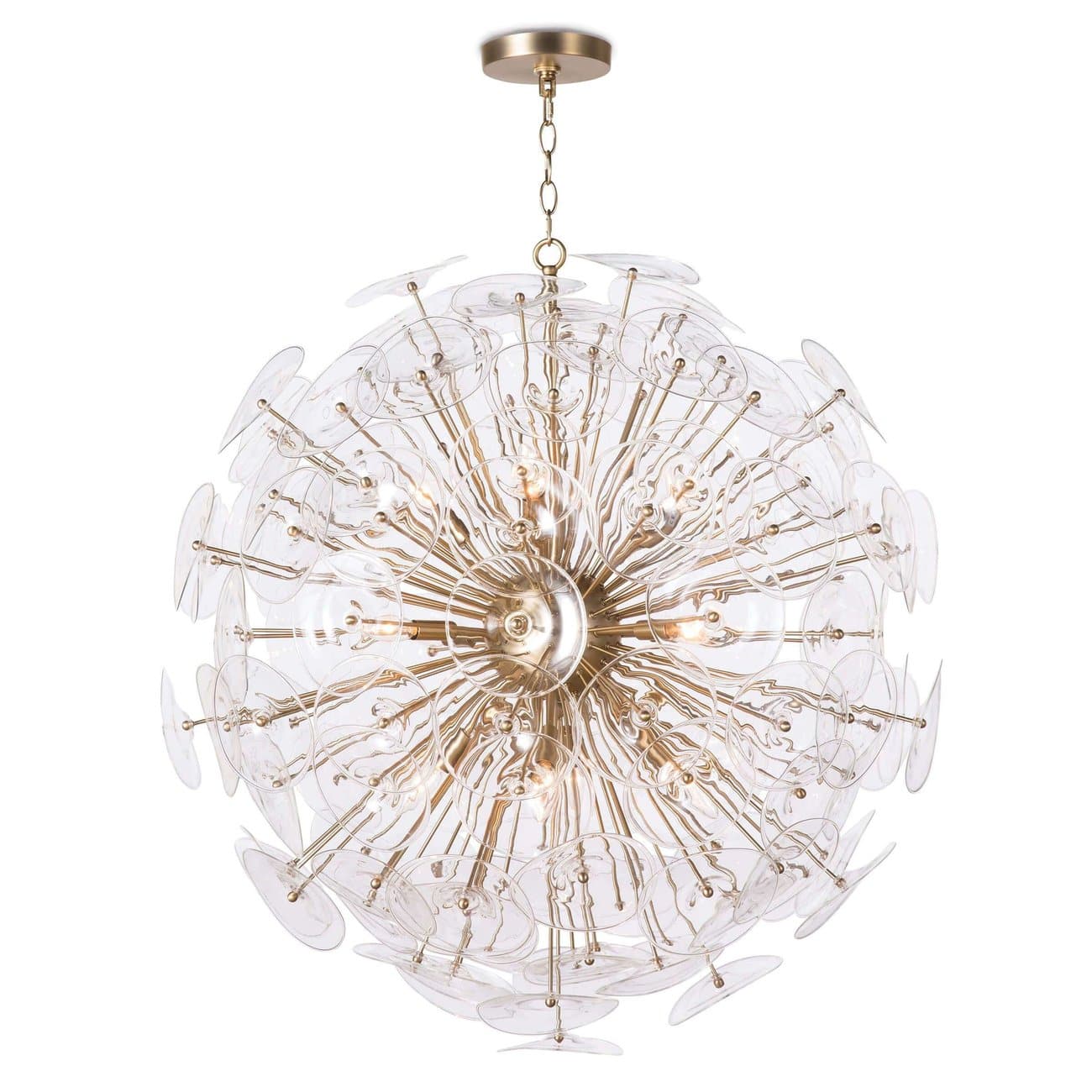 Poppy Glass Chandelier