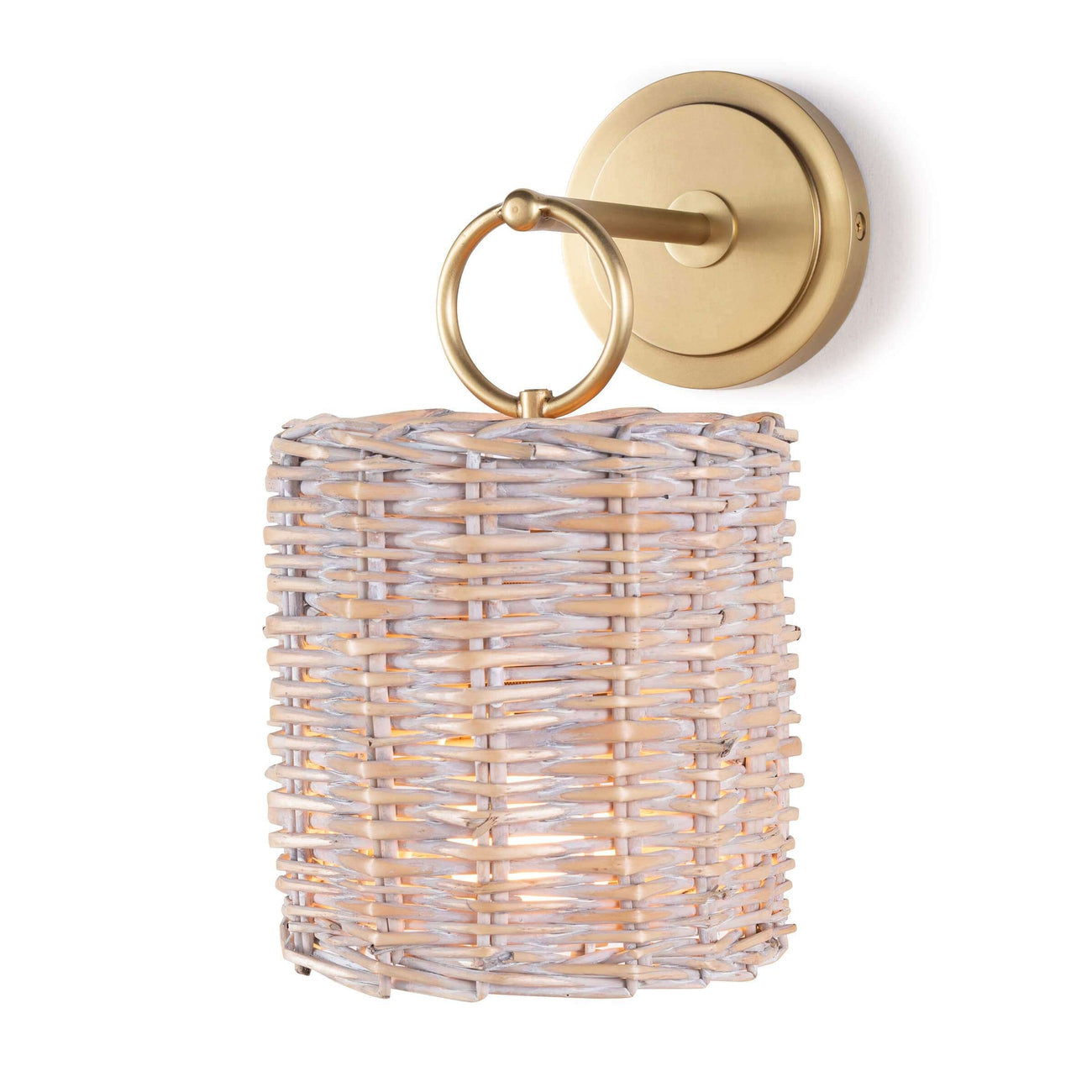 Nantucket Sconce-Regina Andrew Design-STOCKR-RAD-15-1102NB-Wall LightingGold-1-France and Son