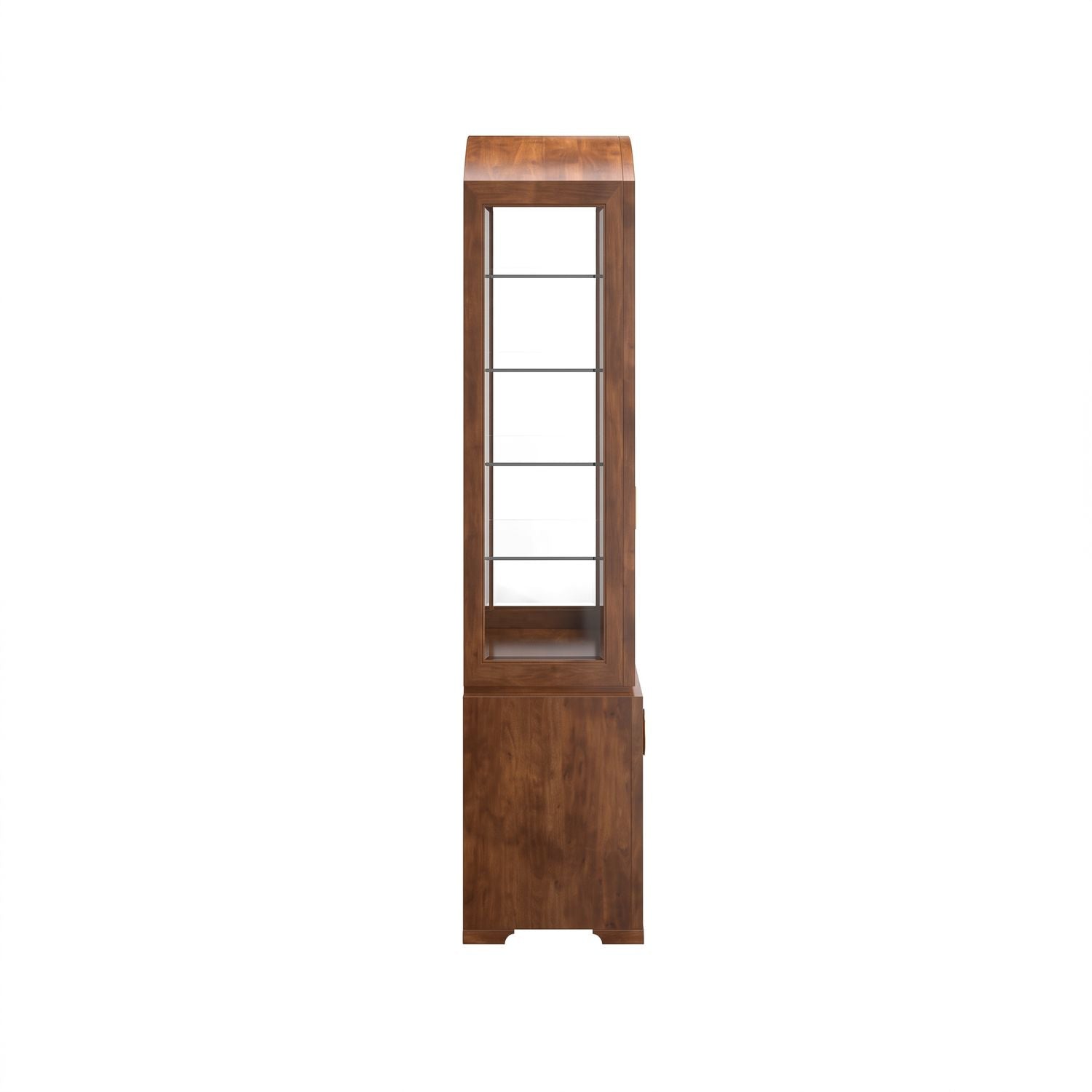 Boulevard Display Curio — Auburn, Burnished Gold