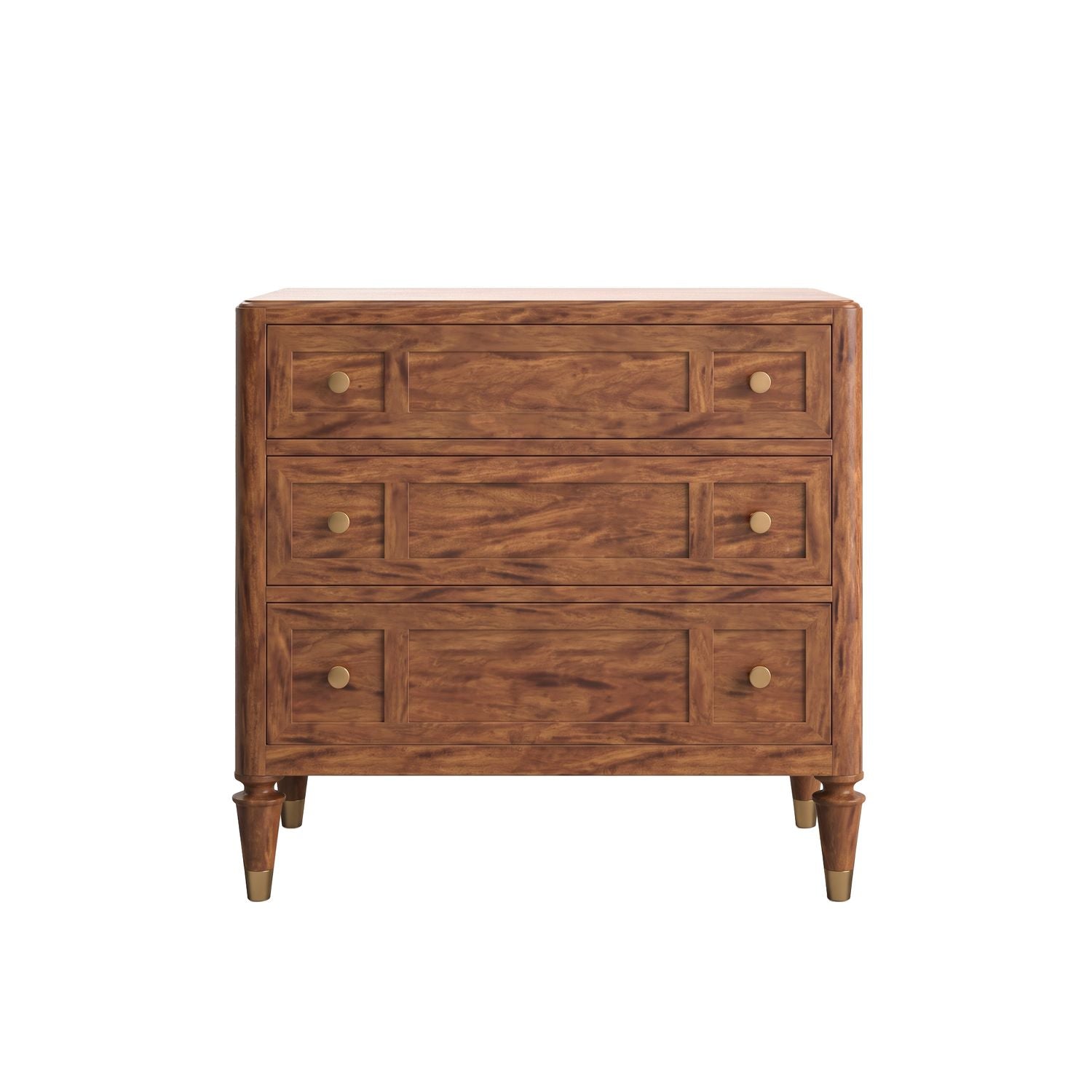 Boulevard Drawer Nightstand — Auburn
