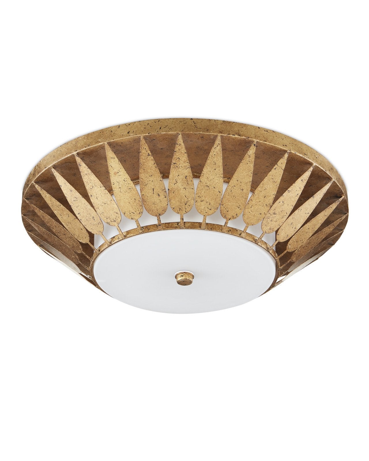 Floris Gold Flush Mount
