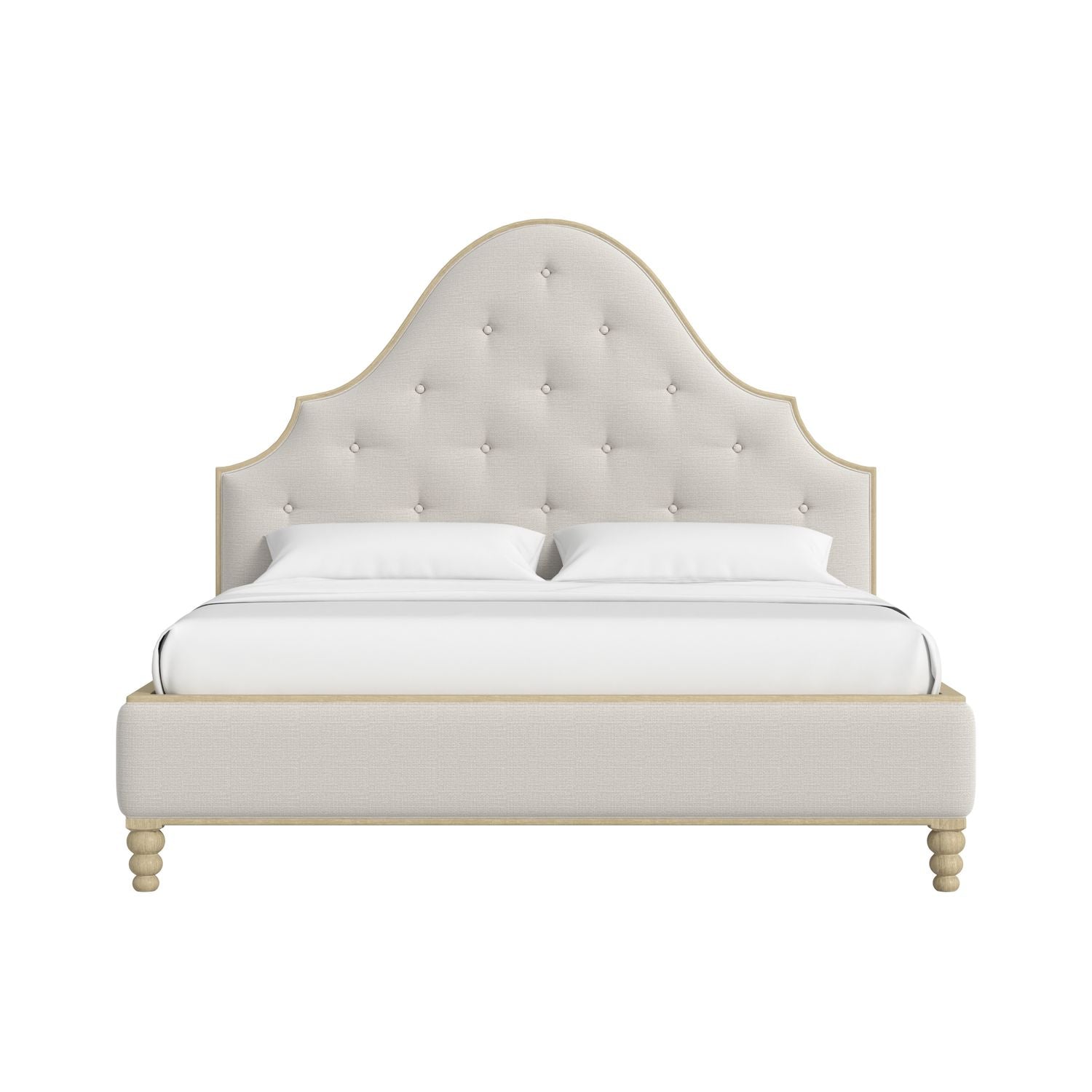 Haven King Upholstered Bed Sundrenched Oak