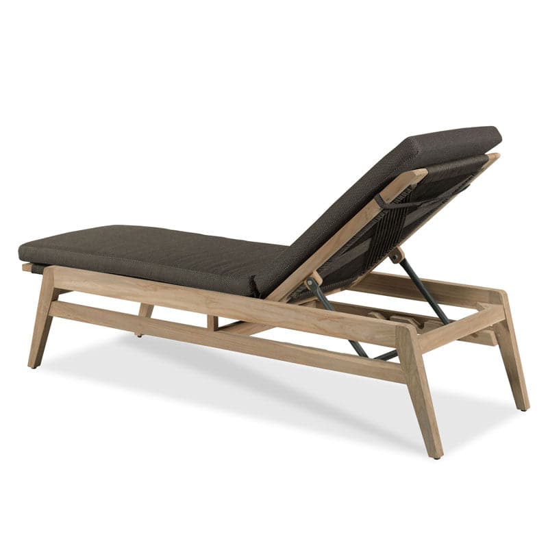 Bellevue Teak Chaise-Woodbridge Furniture-WOODB-O-703-36-Outdoor Chaises-4-France and Son