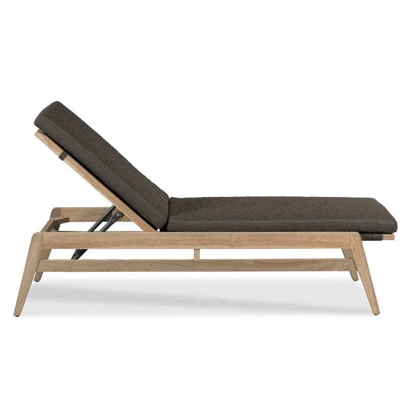 Bellevue Teak Chaise-Woodbridge Furniture-WOODB-O-703-36-Outdoor Chaises-3-France and Son