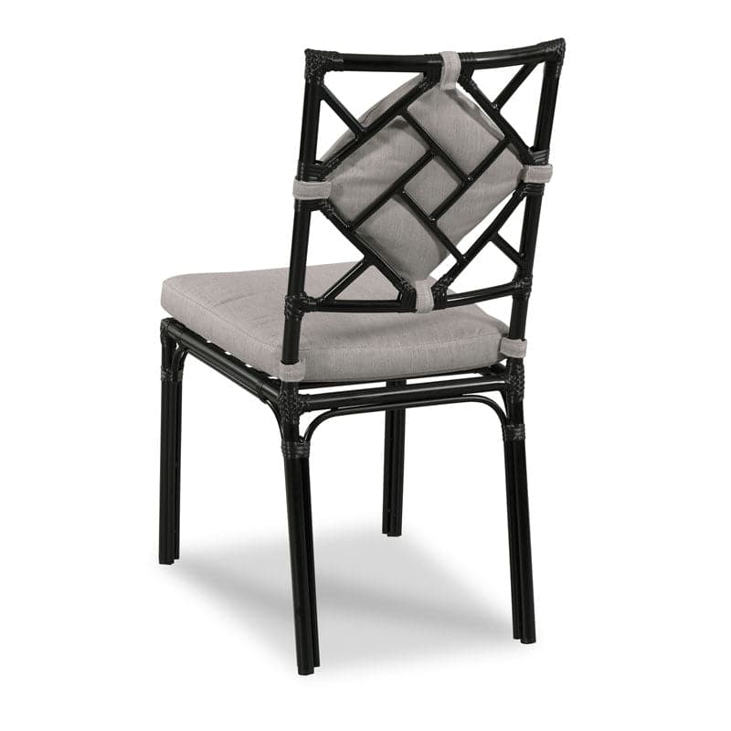 Carlyle Outdoor Dining Chair-Woodbridge Furniture-WOODB-O-TF704-67-Dining ChairsCloud White Finish-5-France and Son