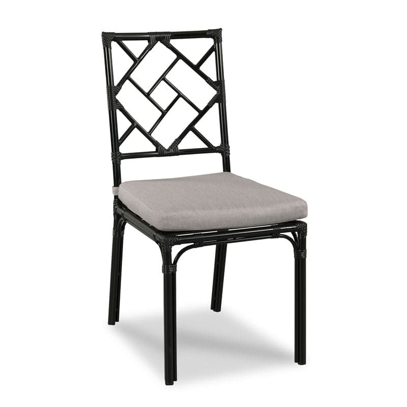 Carlyle Outdoor Dining Chair-Woodbridge Furniture-WOODB-O-TF704-67-Dining ChairsCloud White Finish-6-France and Son