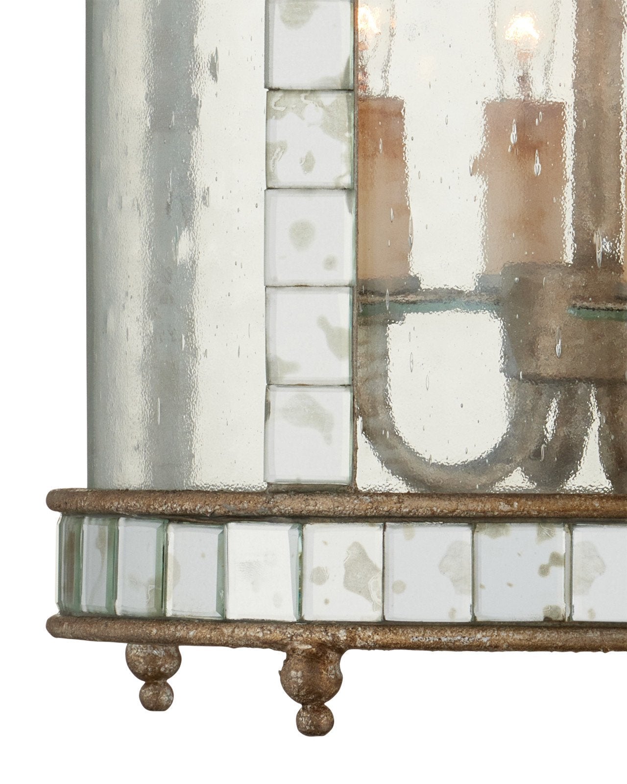 Corsica Small Silver Lantern