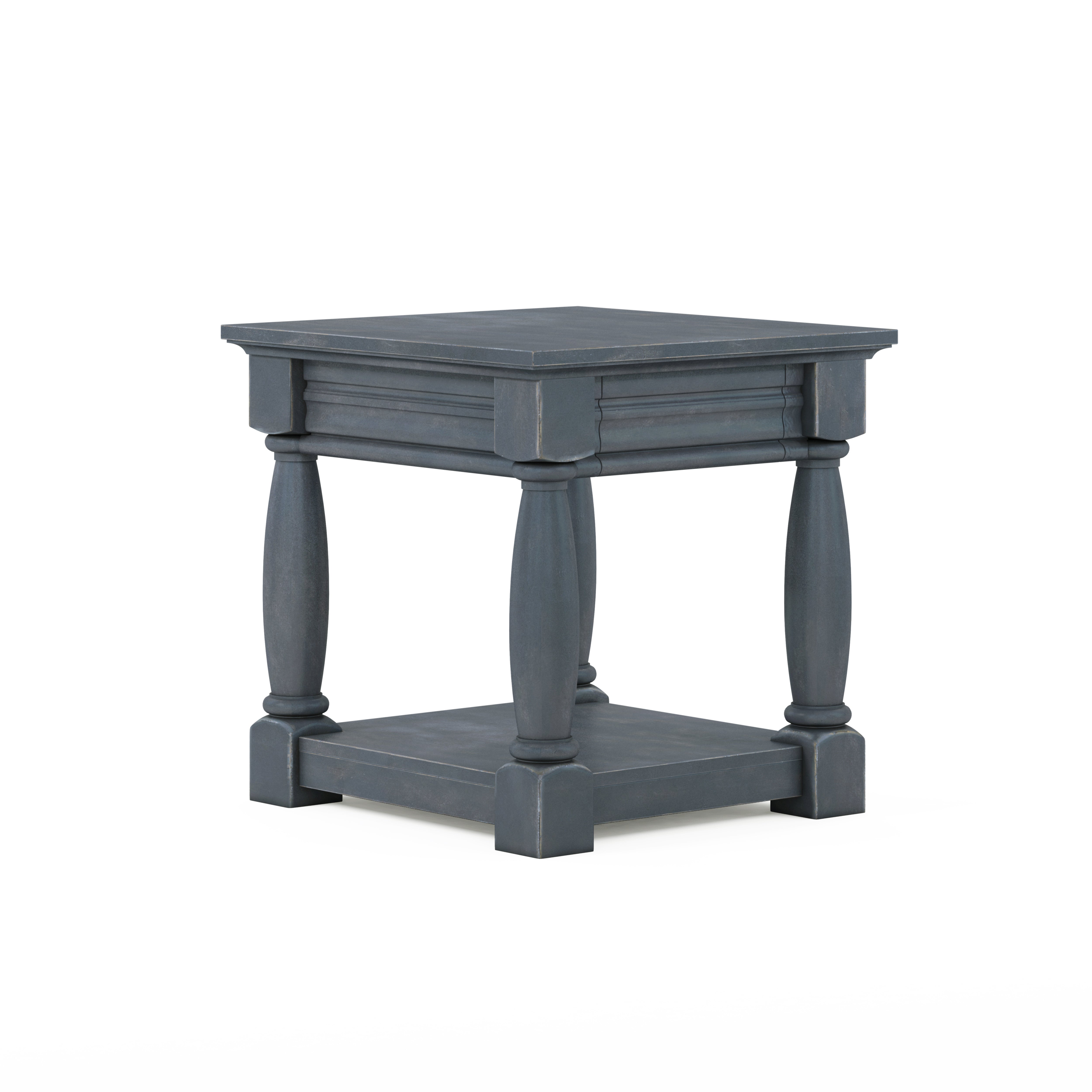 Alcove End Table - Blue