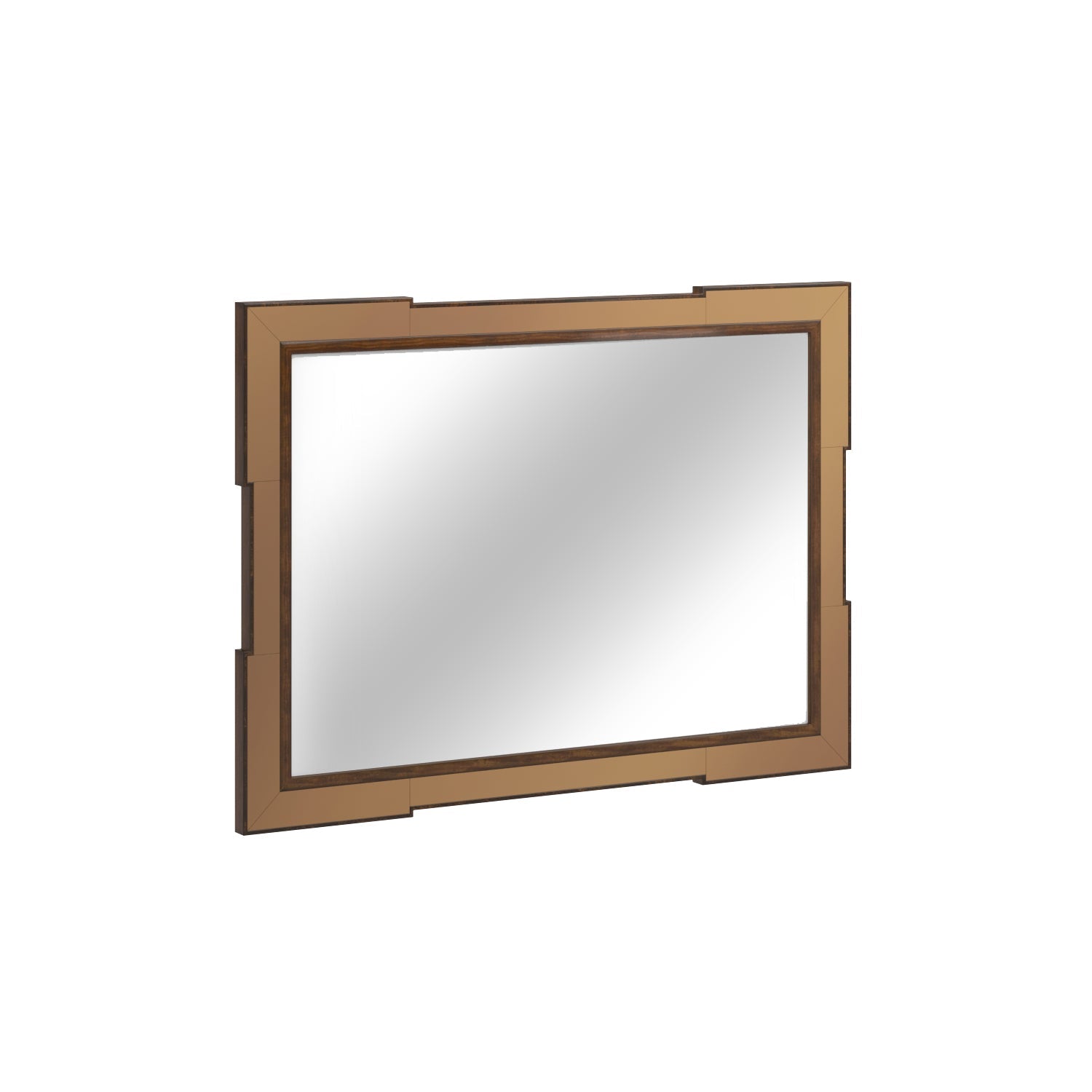 Eave Rectangular Mirror — Hazelnut