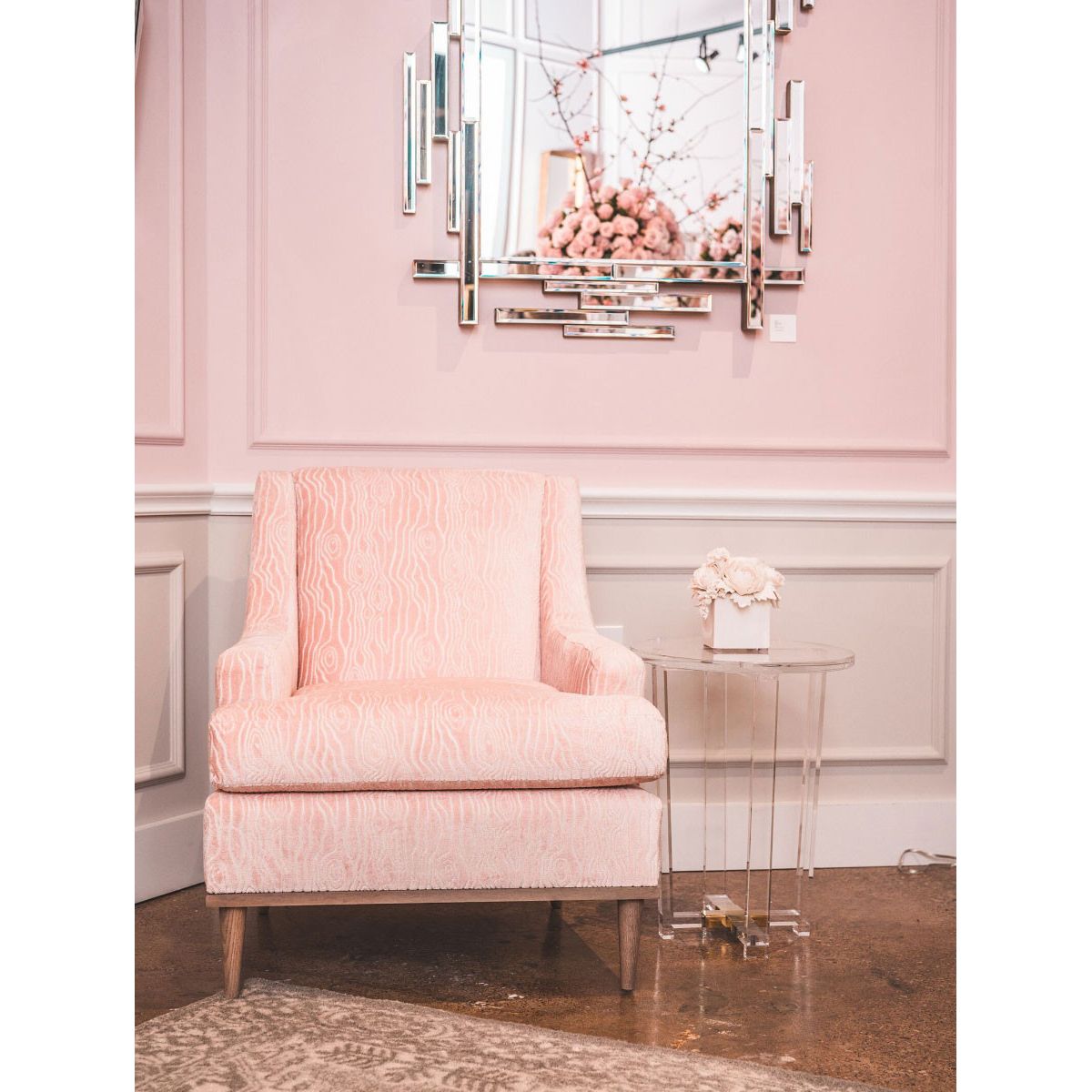 Otis Side Table, Clear