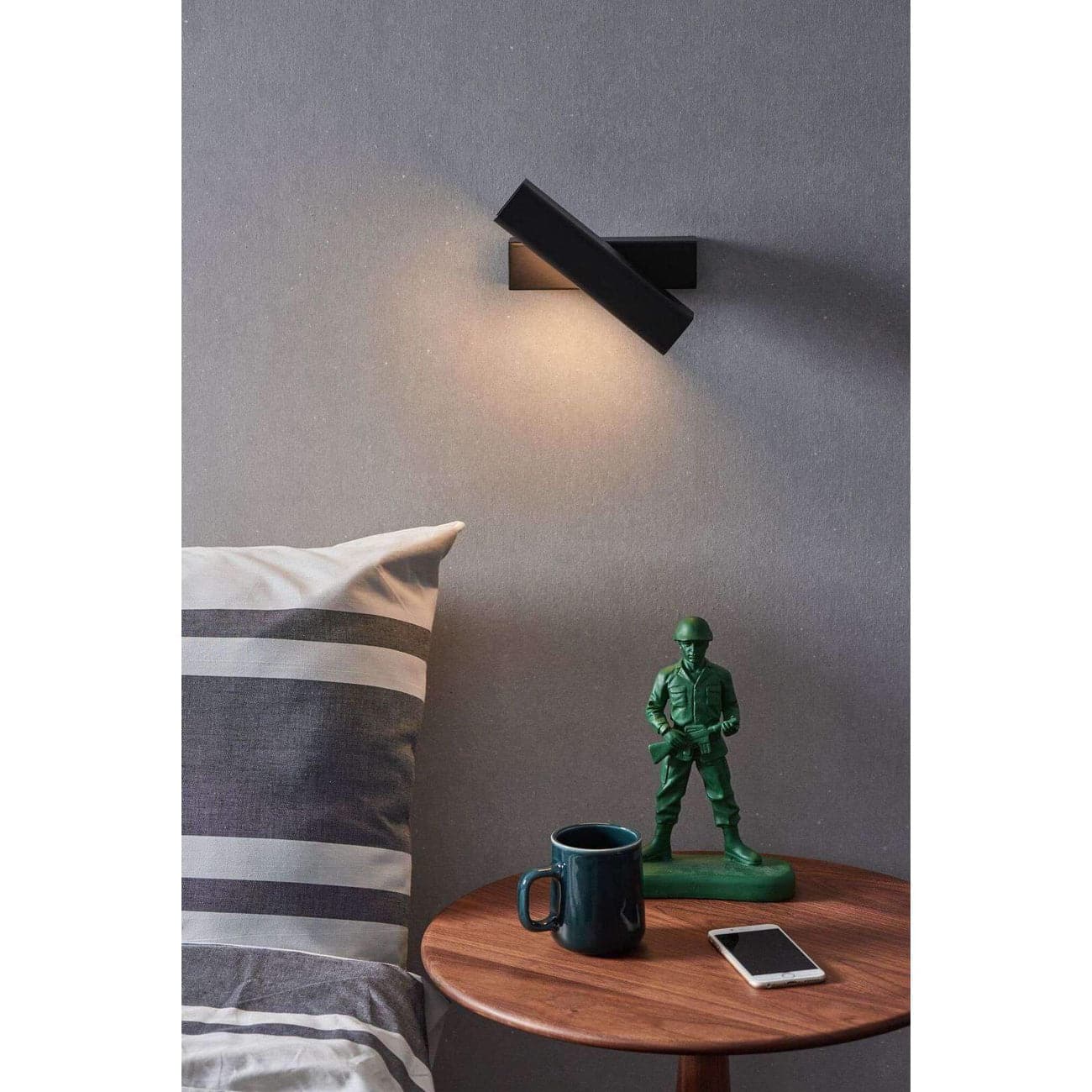 Mumu Wall Lamp-Seed Design-SEED-SLD-3981W-BK-Wall LightingBlack-2-France and Son