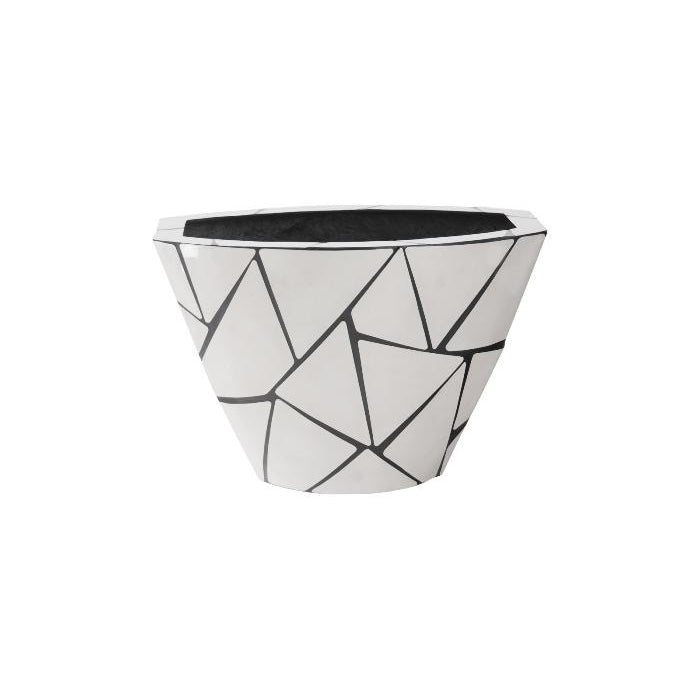 Triangle Crazy Cut Planter-Phillips Collection-PHIL-PH100870-DecorSmall-2-France and Son