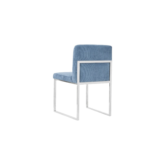 Frozen Dining Chair-Phillips Collection-PHIL-PH103732-Dining ChairsBlue Corduroy-4-France and Son