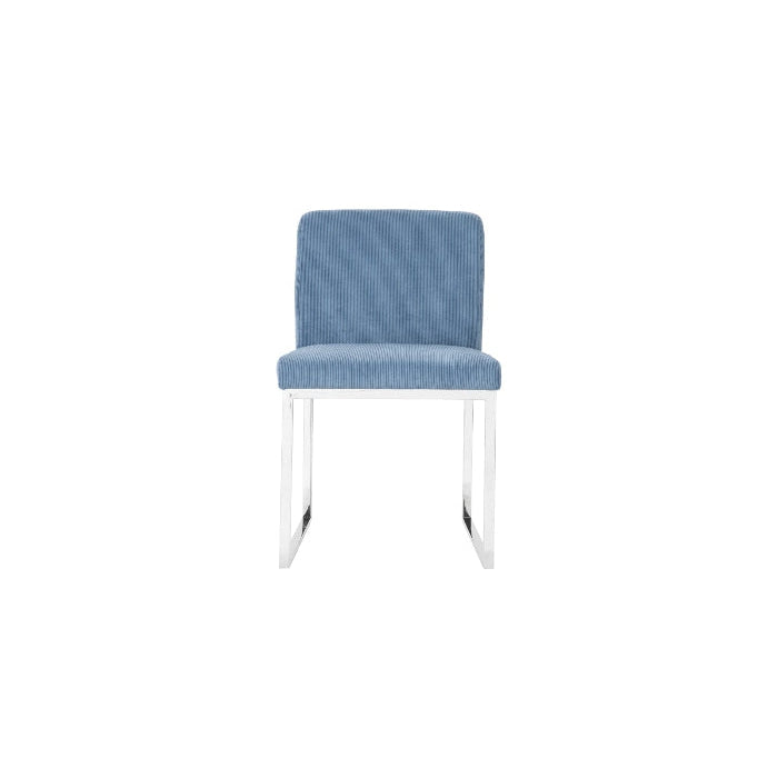 Frozen Dining Chair-Phillips Collection-PHIL-PH103732-Dining ChairsBlue Corduroy-7-France and Son