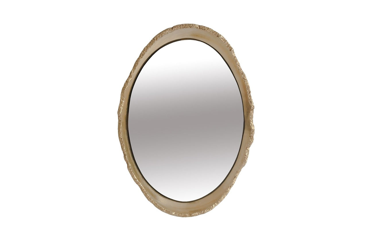 Broken Egg Mirror-Phillips Collection-PHIL-PH67505-MirrorsWhite & Gold Leaf-5-France and Son