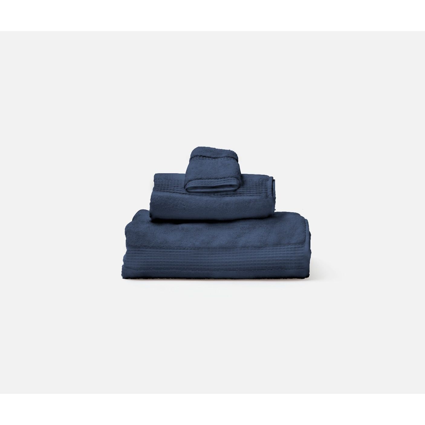 Annecy, Blue Wash Cloth, 12"Lx12"W, 100% Cotton, 550 Gsm