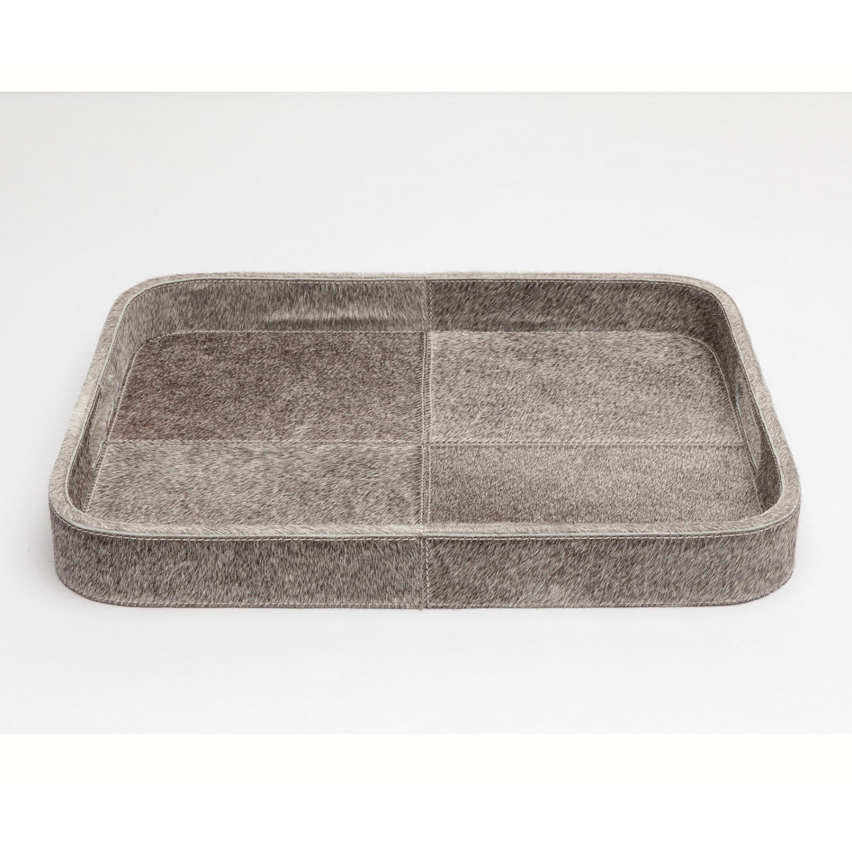 Browmley Gray Tray Rr Hair-On-Hide