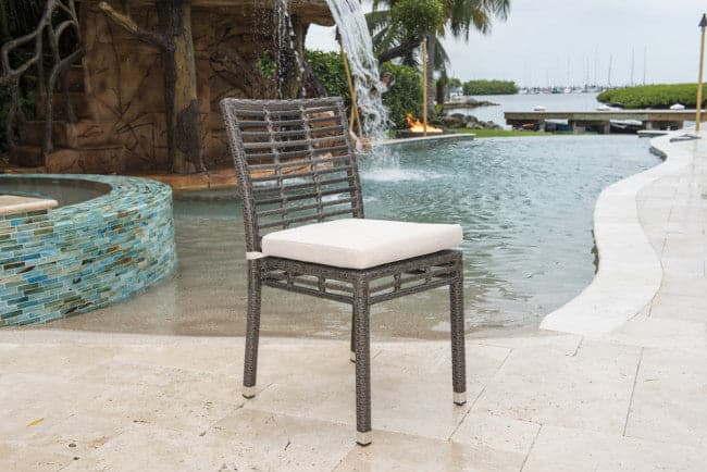 Graphite Stackable Side Chair-Pelican Reef-PelicanReef-PJO-1601-GRY-SC-Outdoor Lounge Chairs-2-France and Son