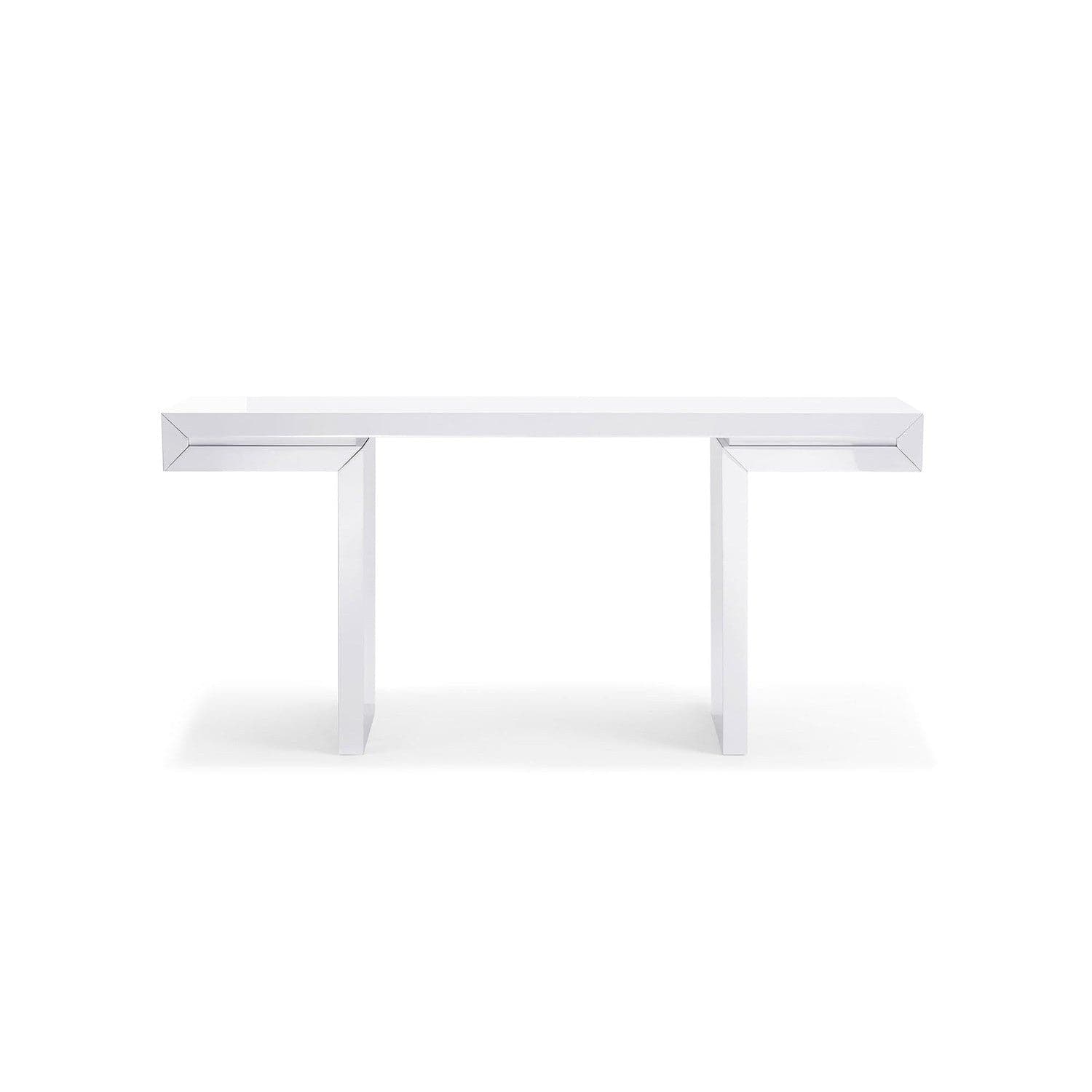 Delaney Console-Whiteline Modern Living-WHITELINE-CO1408-BLK-Console TablesBlack-5-France and Son