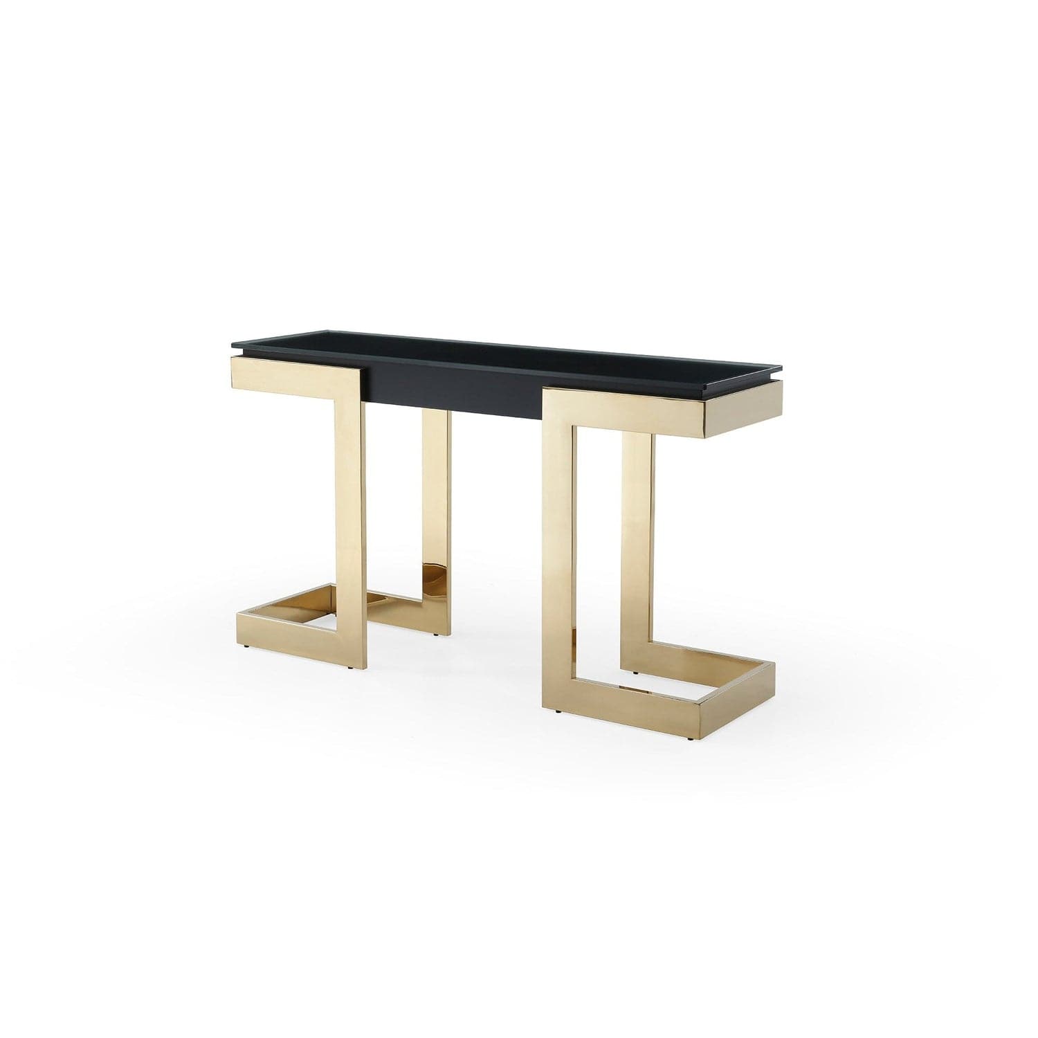 Sumo Console-Whiteline Modern Living-WHITELINE-CO1658-BLK-Console Tables-1-France and Son