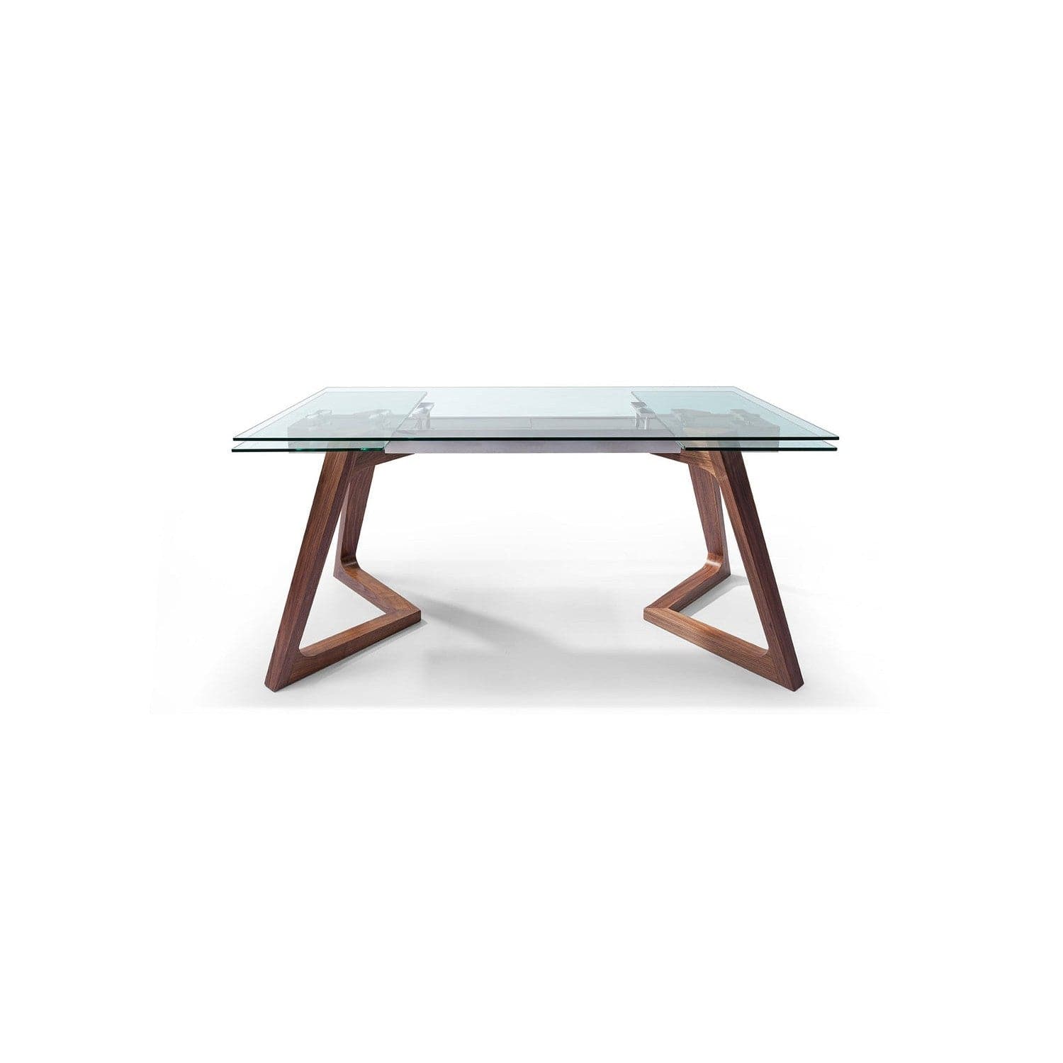 Delta Extendable Dining Table-Whiteline Modern Living-WHITELINE-DT1276-WLT-Dining Tables-2-France and Son