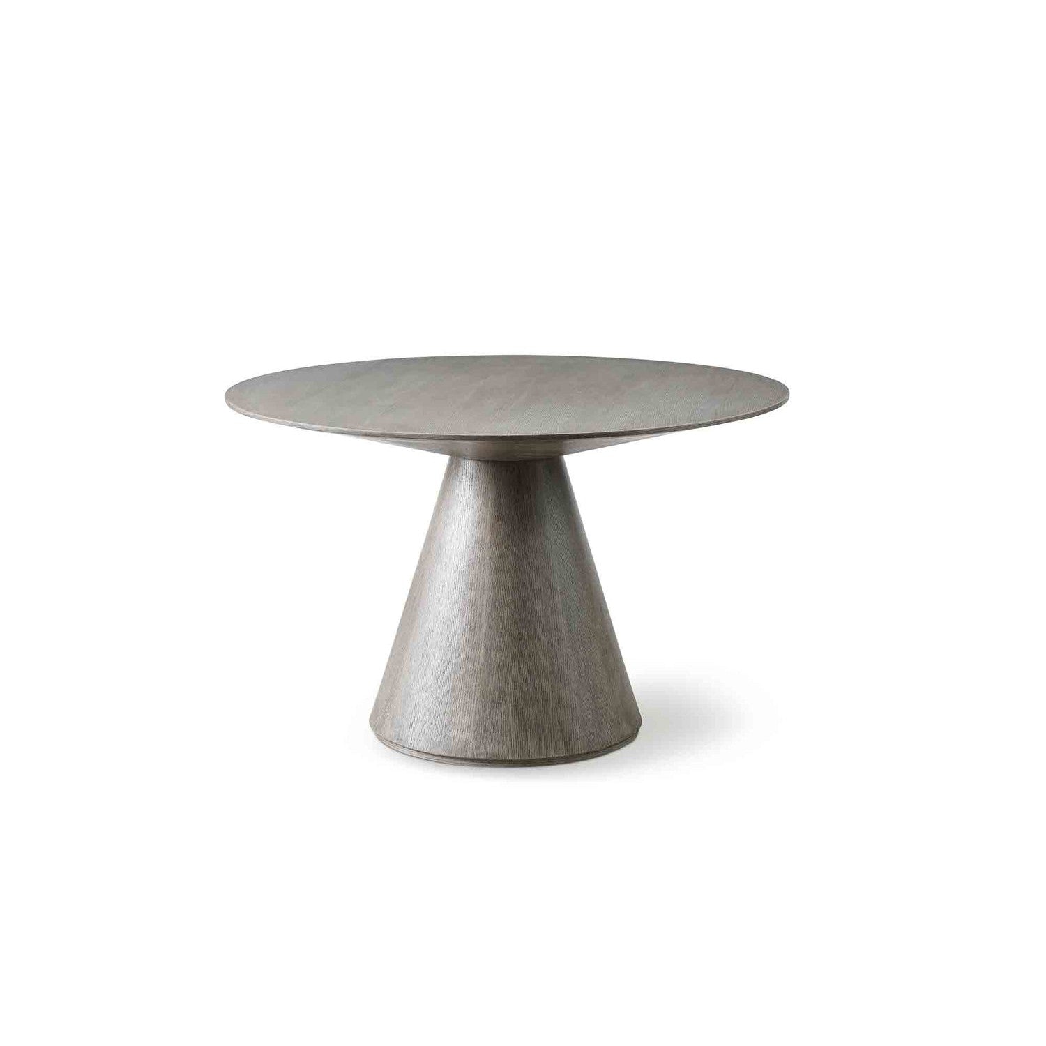 Kira Round Dining Table-Whiteline Modern Living-WHITELINE-DT1428-GRY-Dining TablesGrey-2-France and Son