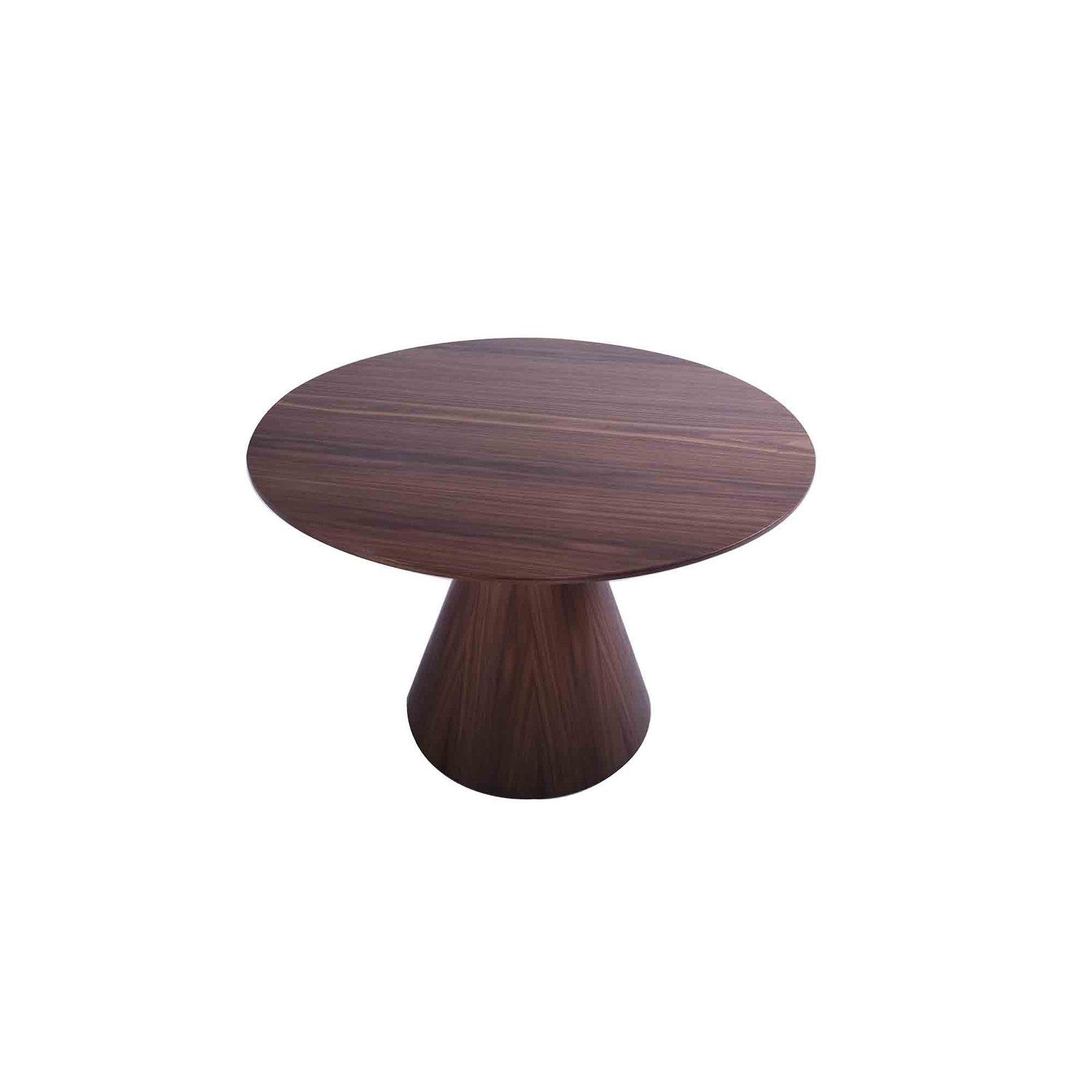 Kira Round Dining Table-Whiteline Modern Living-WHITELINE-DT1428-GRY-Dining TablesGrey-4-France and Son