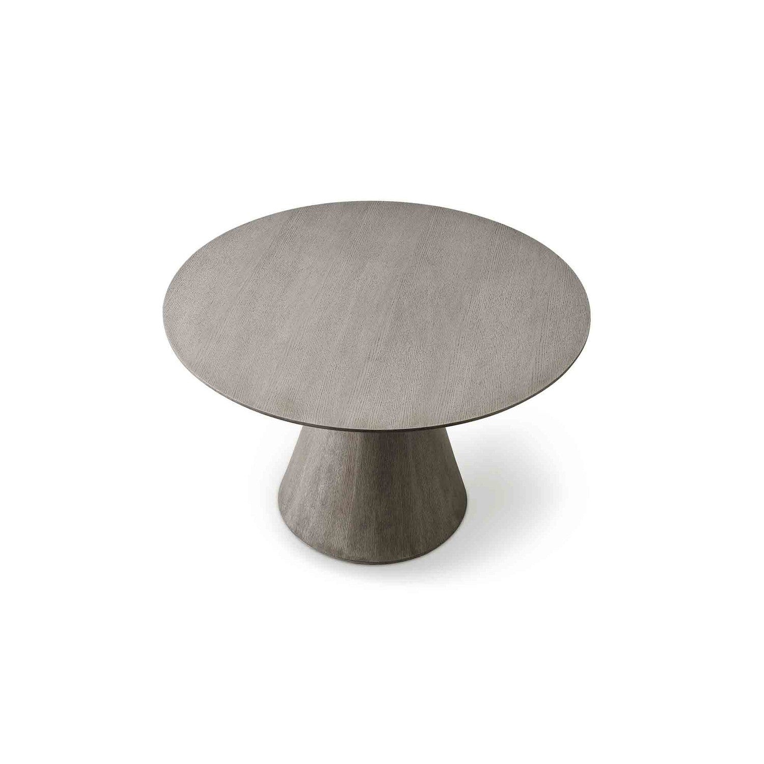 Kira Round Dining Table-Whiteline Modern Living-WHITELINE-DT1428-GRY-Dining TablesGrey-3-France and Son