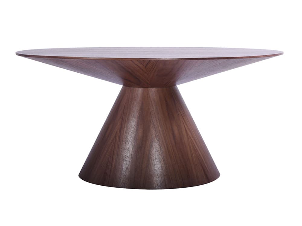 Norfolk Round Dining Table-Whiteline Modern Living-WHITELINE-DT1609-WLT-Dining Tables-2-France and Son