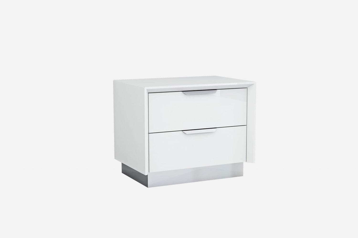 Navi Nightstand-Whiteline Modern Living-WHITELINE-NS1354-WHT-NightstandsWhite-2-France and Son