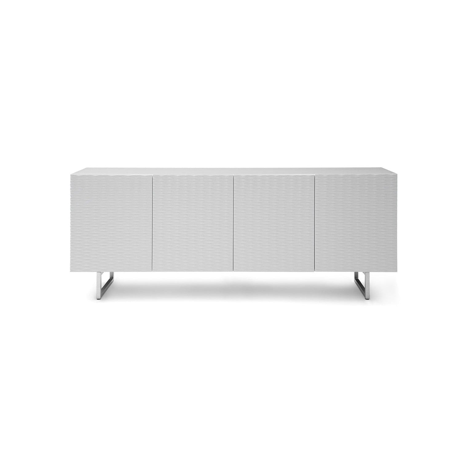 Wally Buffet-Whiteline Modern Living-WHITELINE-SB1179-WHT-Sideboards & CredenzasWhite-5-France and Son