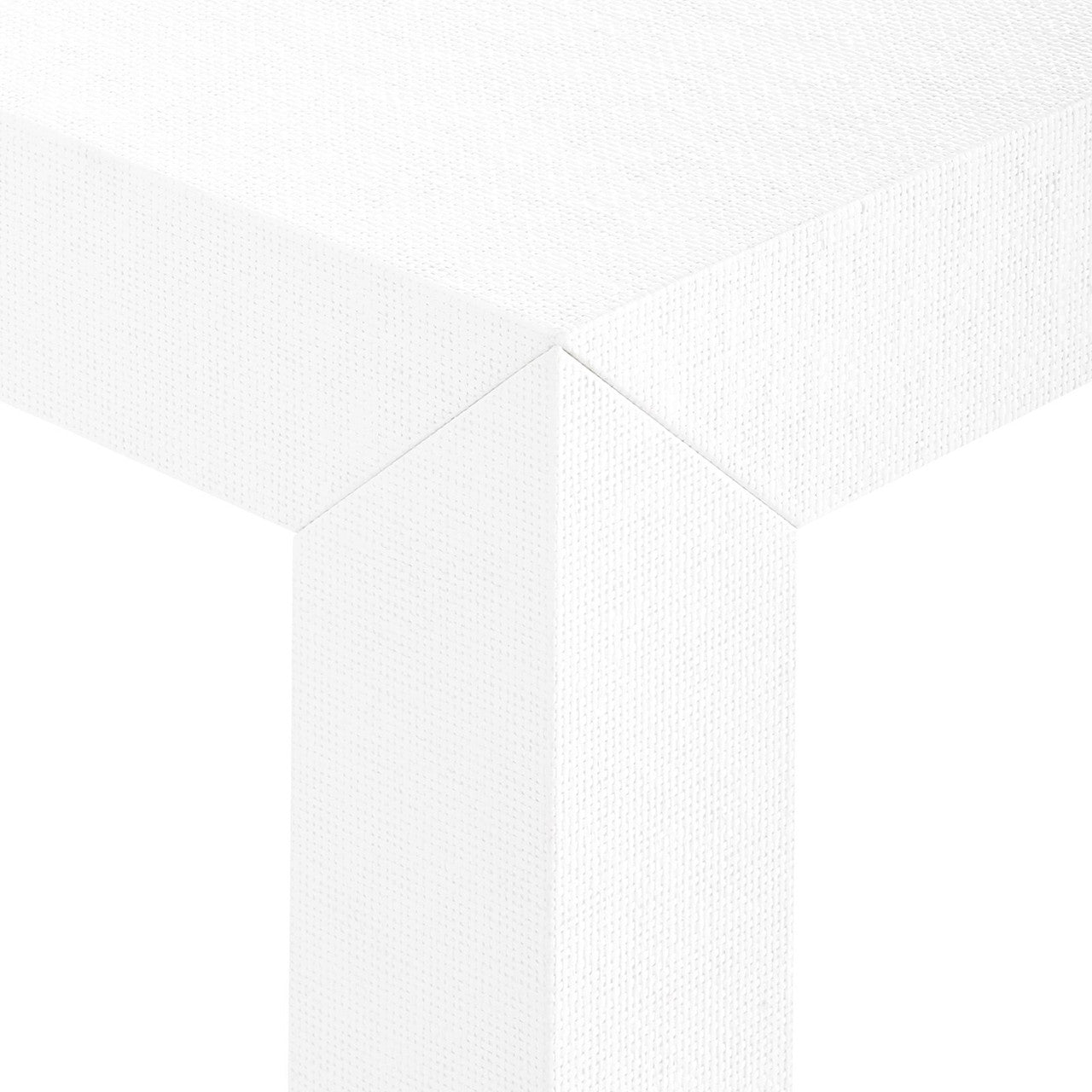Parsons Side Table, Chiffon White