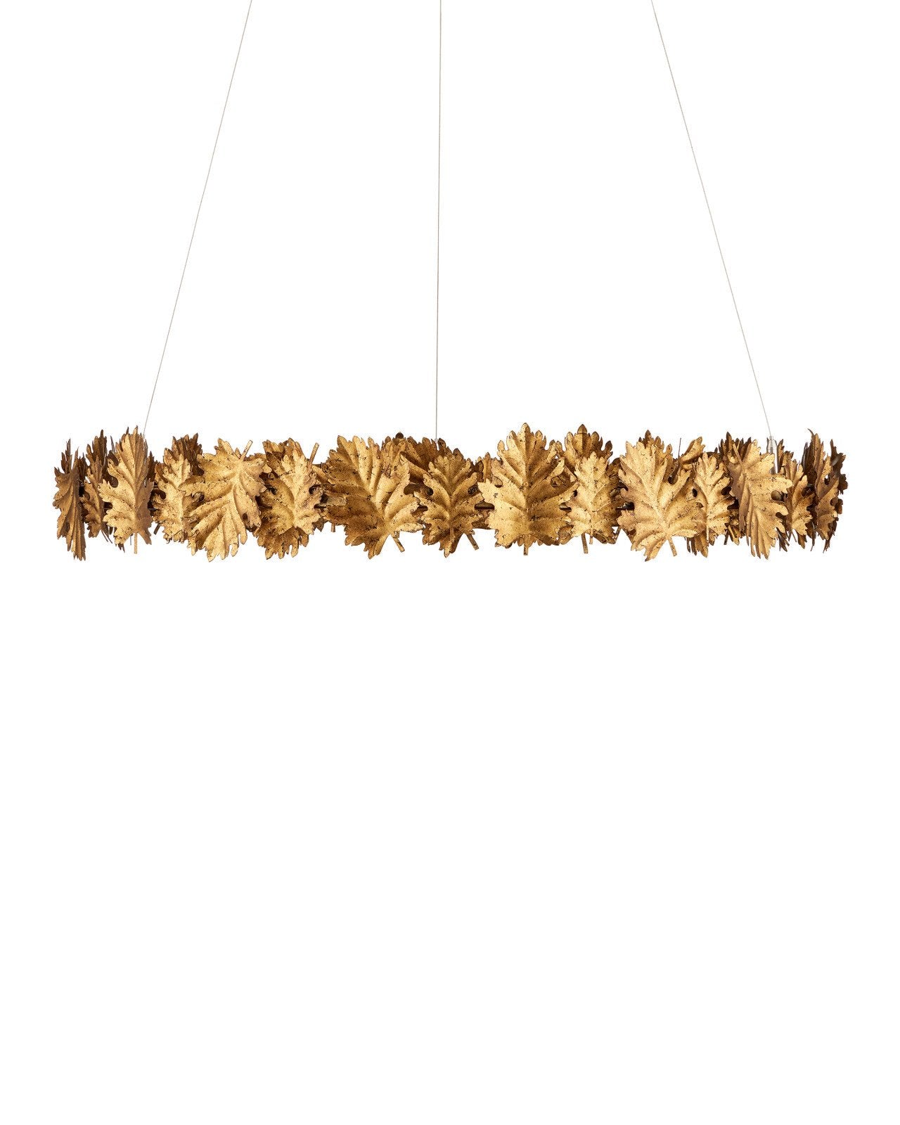 English Oak Chandelier