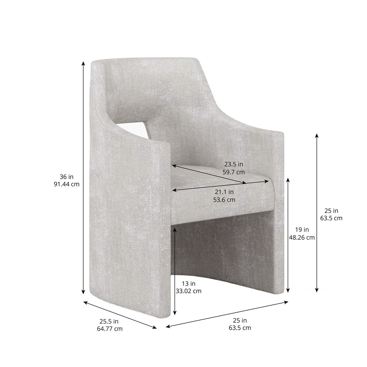 Mezzanine Host Chair - Grey