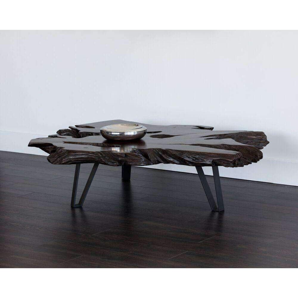 Rusteak Coffee Table-Sunpan-SUNPAN-102690-Coffee Tables-5-France and Son