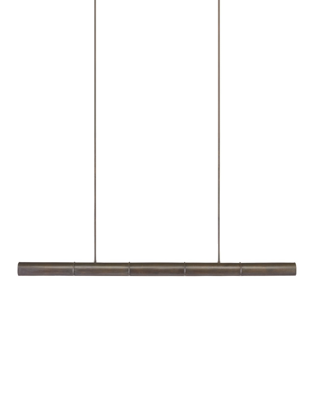 Lyon Large Bronze Linear Chandelier