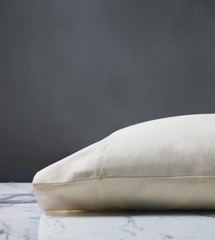 ROMA LUXE IVORY PILLOWCASE-Eastern Accents-EASTACC-QNS-1-IV-PillowsIvory-2-France and Son