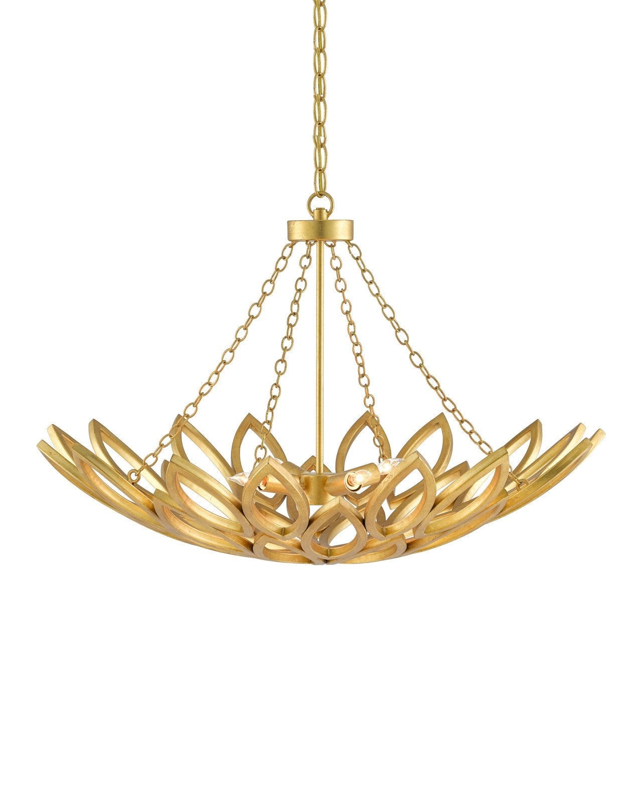 Allemande Gold Chandelier