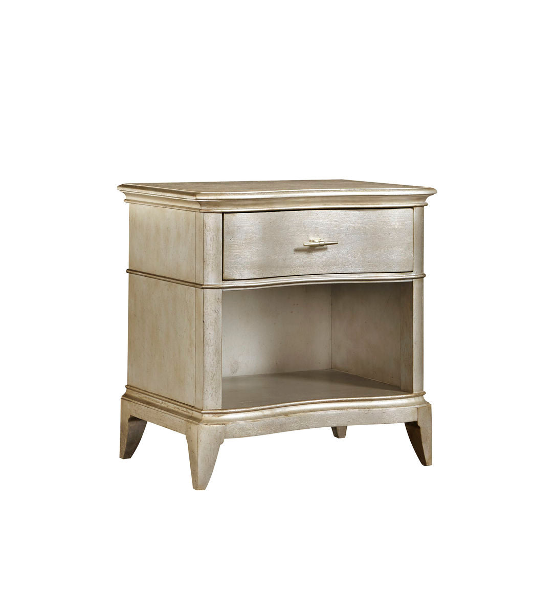 Starlite Open Nightstand - Silver