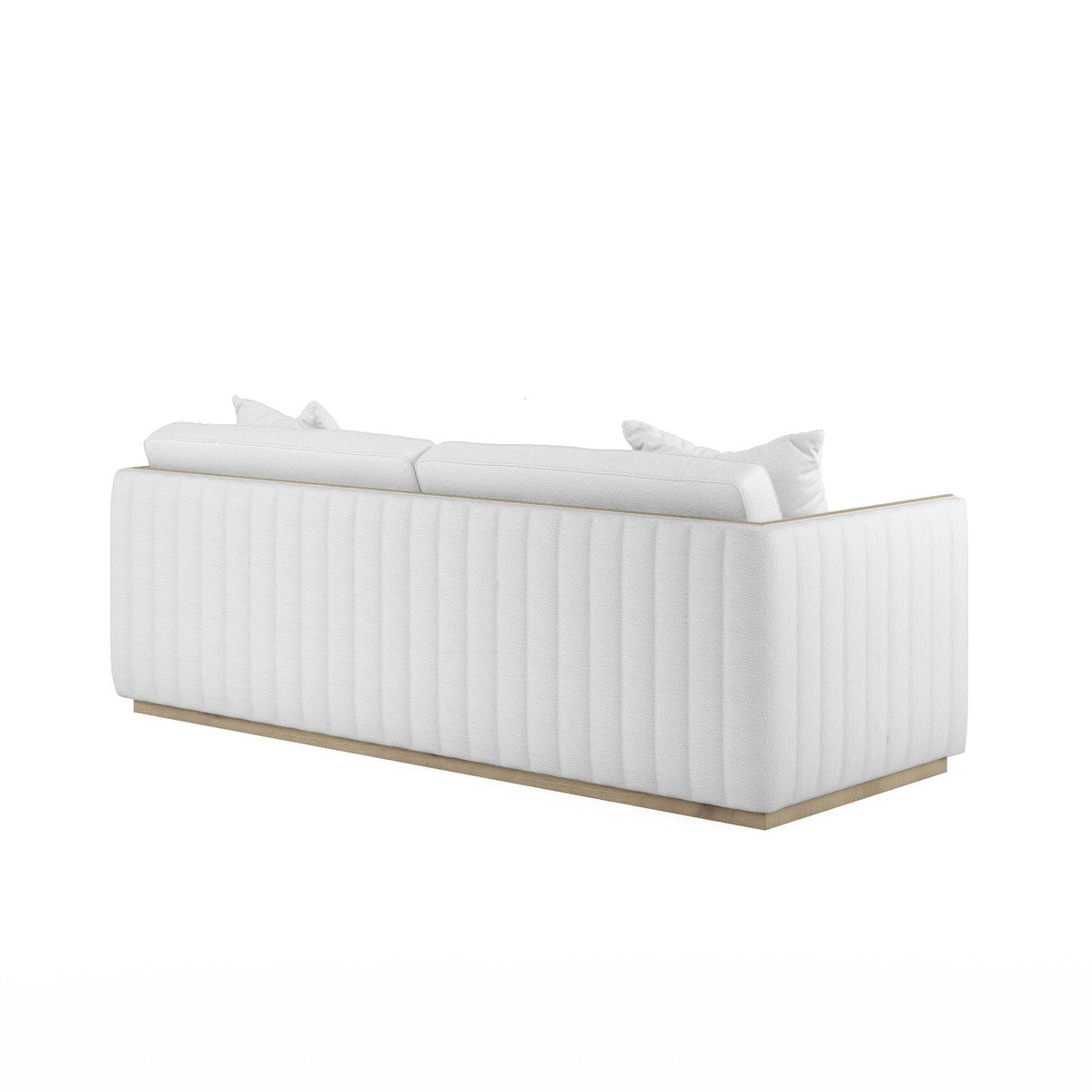 Cassat Channeled Sofa - White