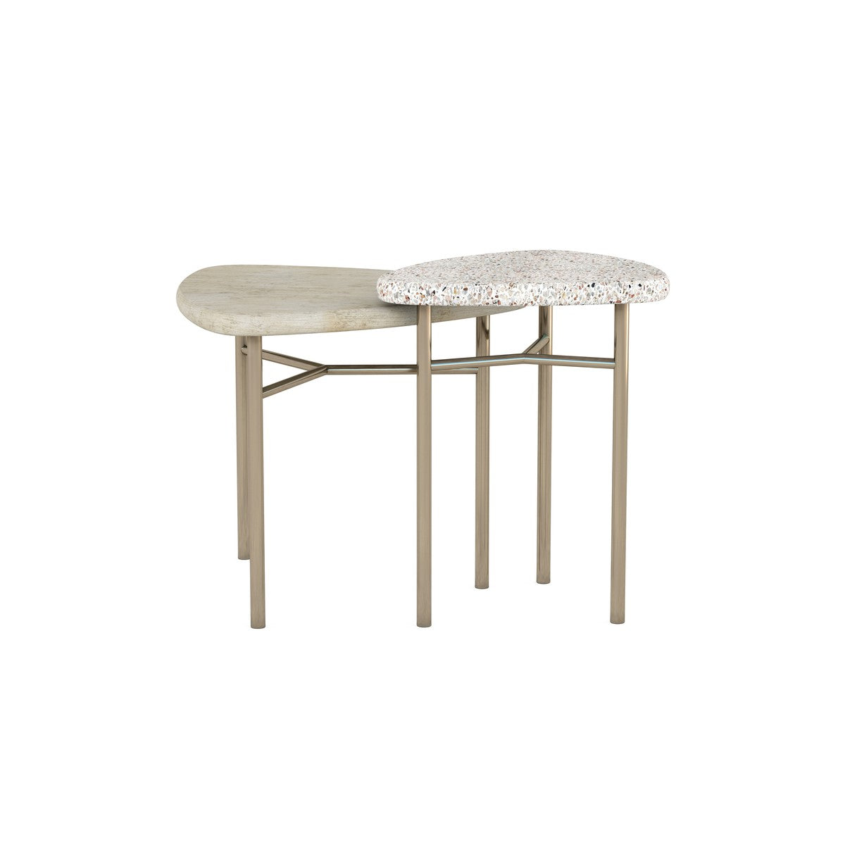 Cotiere 2 Piece Bunching End Tables - Beige