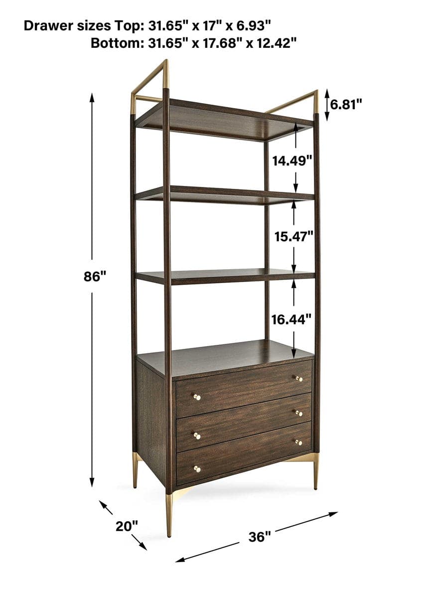 Clotilde Storage Etagere