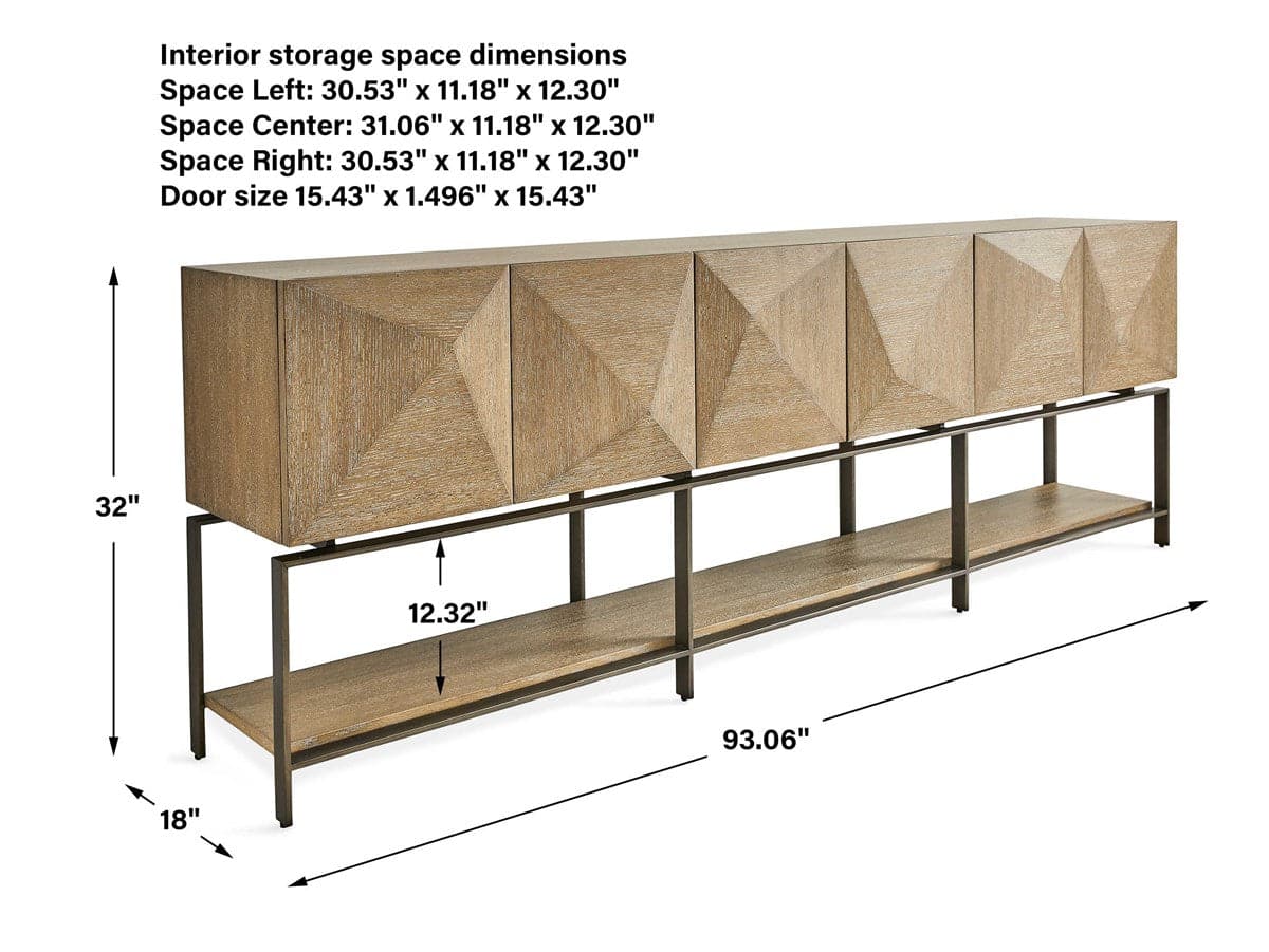 Jacquetta 6 Door Cabinet