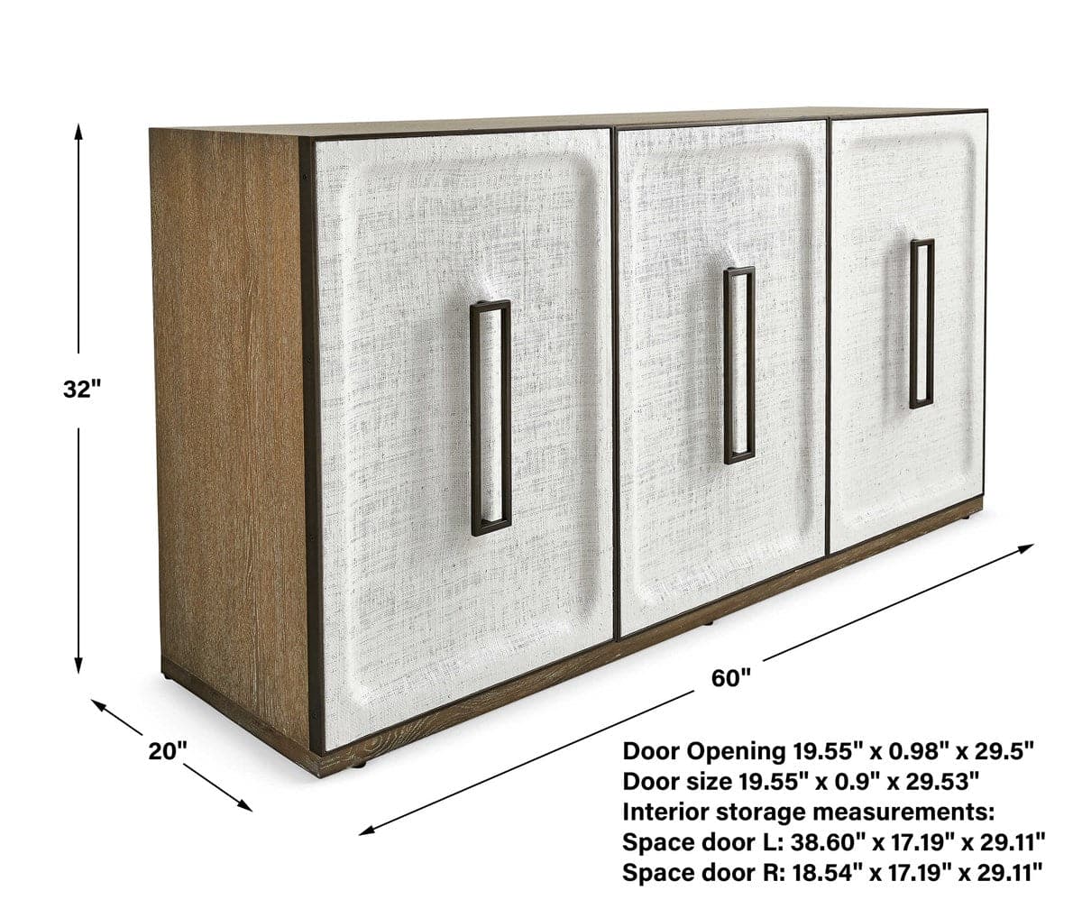 Sidonia 3 Door Cabinet