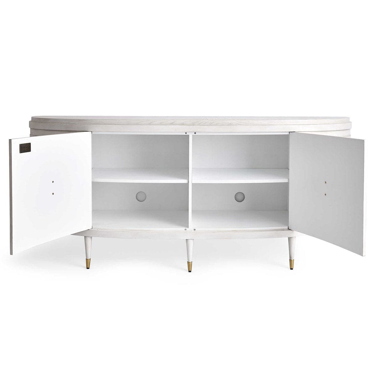 Ephrem 77 Inch Console Cabinet - White